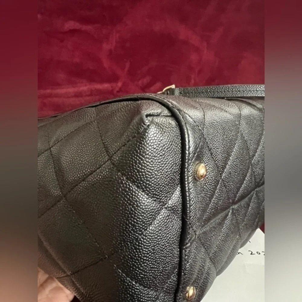 CHANEL• 23P Large Shopping‎ Tote like new full set